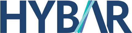 Hybar logo Blue